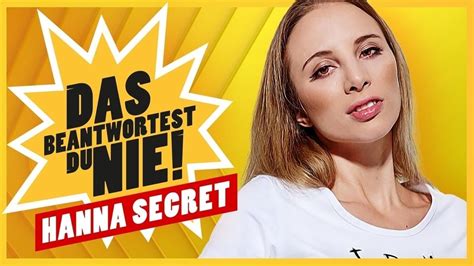 Kostenlos Hanna Secret Porno Videos: hannasecret.de